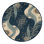 Soft Plush Himrod Global Inspired Moroccan Area Rug in Grey – Navy Binding