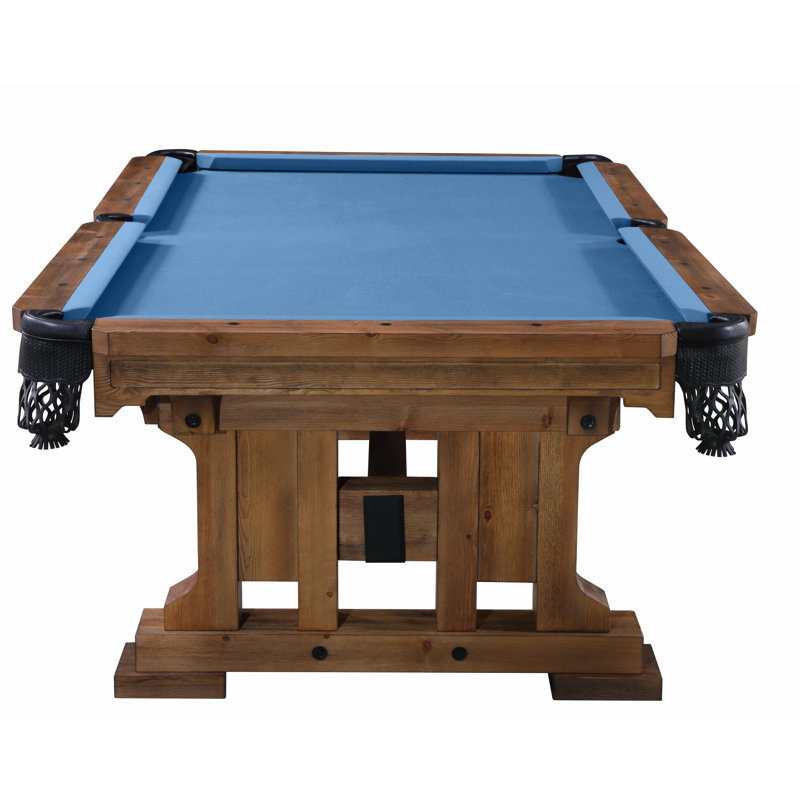 Colorado Slate Pool Table with Professional Installation Included, 7', Academy Blue, No