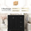 Meuble-lavabo transitionnel de 36 po, finition peinte, poignées en alliage de zinc et meuble-lavabo spacieux de style transitionnel de 36 po avec portes à fermeture en douceur, tiroir divisé, lavabo en céramique pour tous les jours-1563820988