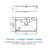 Drop In Kitchen Sink Topmount Single Bowl