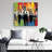 Classic waiters - 32"x32" art on canvas