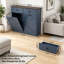 Armoire de tri de lessive, poubelle basculante-129684402