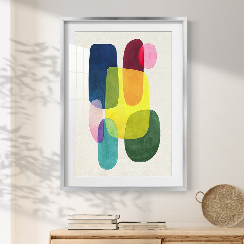 Sunlit Spectrum II - impression encadrée, H 25,5 po x l 17,5 po, Argent argent