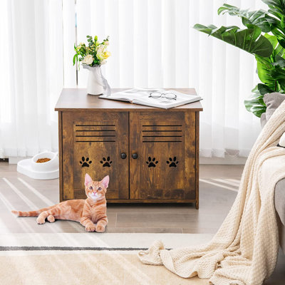 Blaire Metal Enclosed Litter Box Enclosure