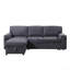 Canapé modulaire avec espace de rangement Upholstery Sleeper GREY