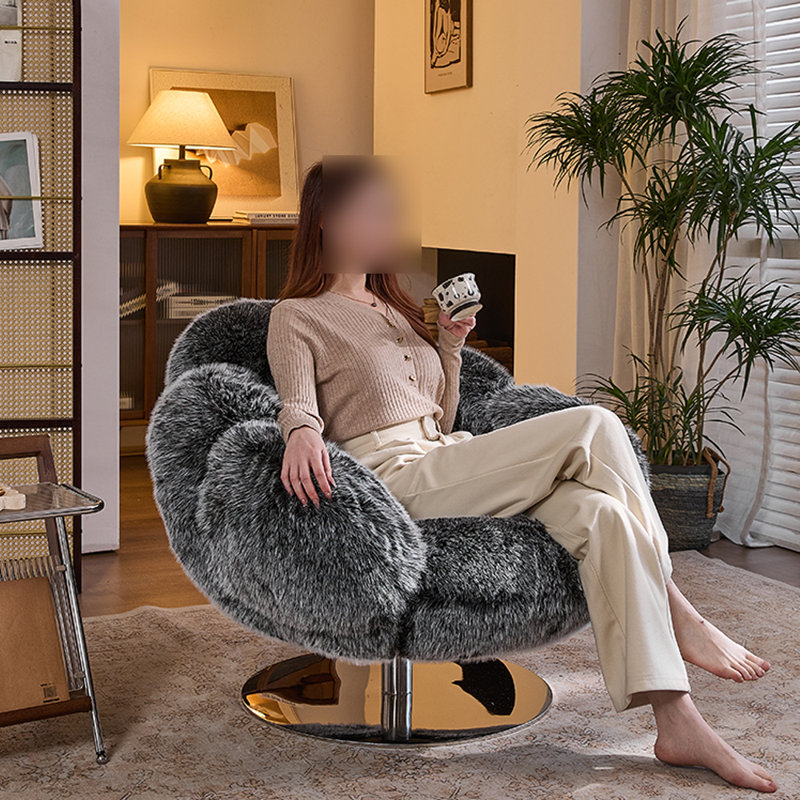 Ergonomic swivel chair, Gray