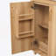 Meuble-lavabo avec lavabo, armoire de salle de bain avec portes et tiroir