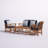 Calhoun Acacia 4 - Person Patio Conversation Sets with Cushions