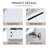 Khaley 24.27 " W Wall Mounted 1 Single Vanity Bathroom Vanity With Ceramic Top