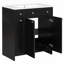 Struckle 30'' Single Bathroom Vanity with Ceramic Top-566223181