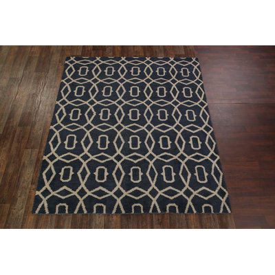 Senac Wool Geometric Indoor Rug