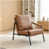 Brown Faux Leather sélectionné