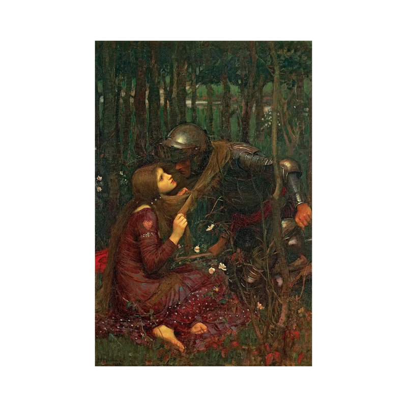 La Belle Dame Sans Merci, 1893 by John William Waterhouse - Wrapped Canvas Gallery-Wrapped Canvas Giclée