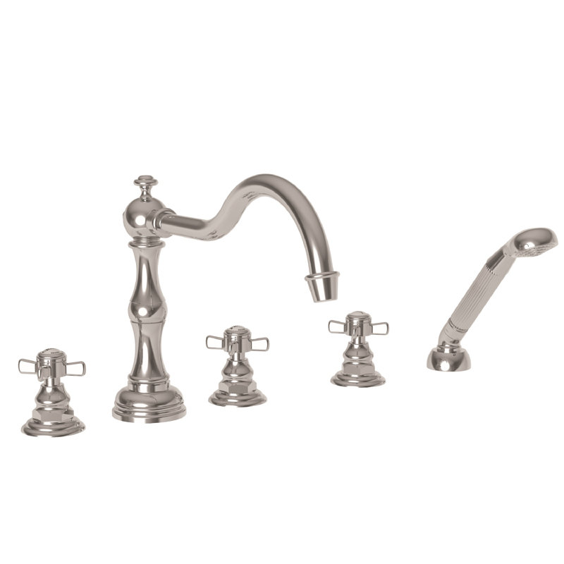 Roman Tub Faucet With Hand Shower