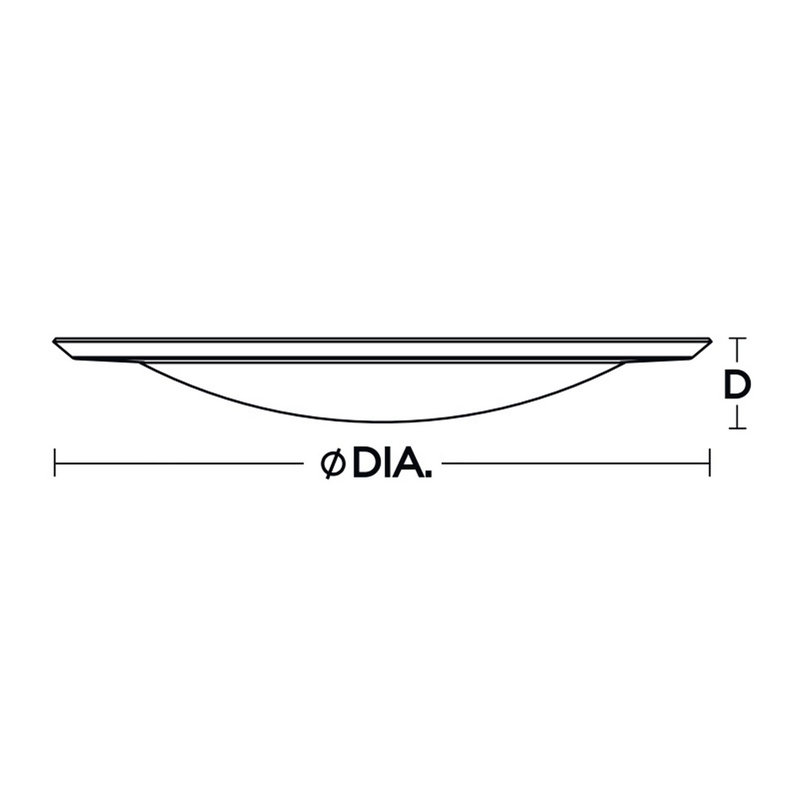 Plafonnier encastré 1 lumière DEL Pomilla, H 0,75 po x l 6,5 po x P 6,5 po