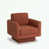 Tissu rouge brique est en rupture de stock