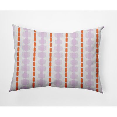 Striped Reversible Throw Pillow
