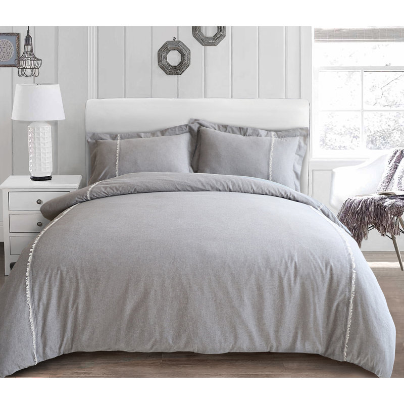 Ensemble de housse de couette Attie, Simple