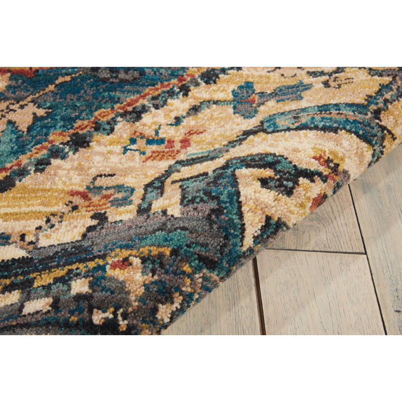 Oriental Indoor Rug, Rectangle 2'6" x 4'2"