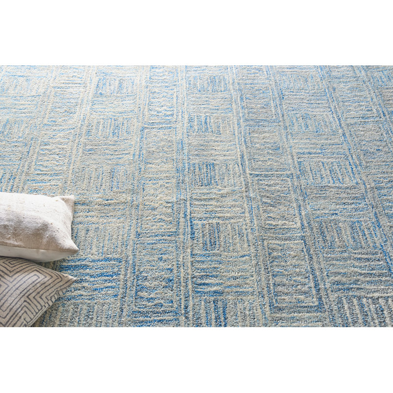 Naturals Hand Tufted Geometric Indoor Rug, Rectangle 6' x 9'