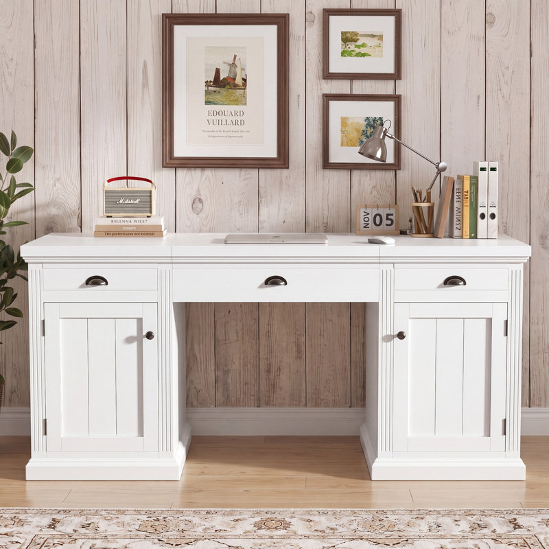 Bureau de direction moderne 67 "avec rangement et ports USB