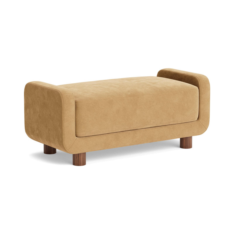 Eva Ottoman, Performance Velvet - Nutmeg