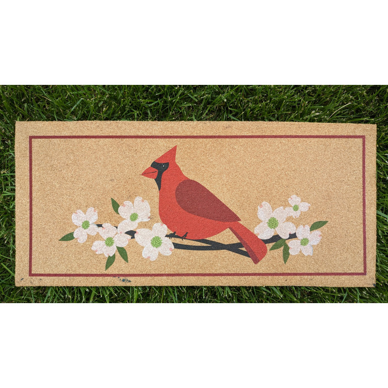 Paillasson Spring Holiday Classic Cardinal
