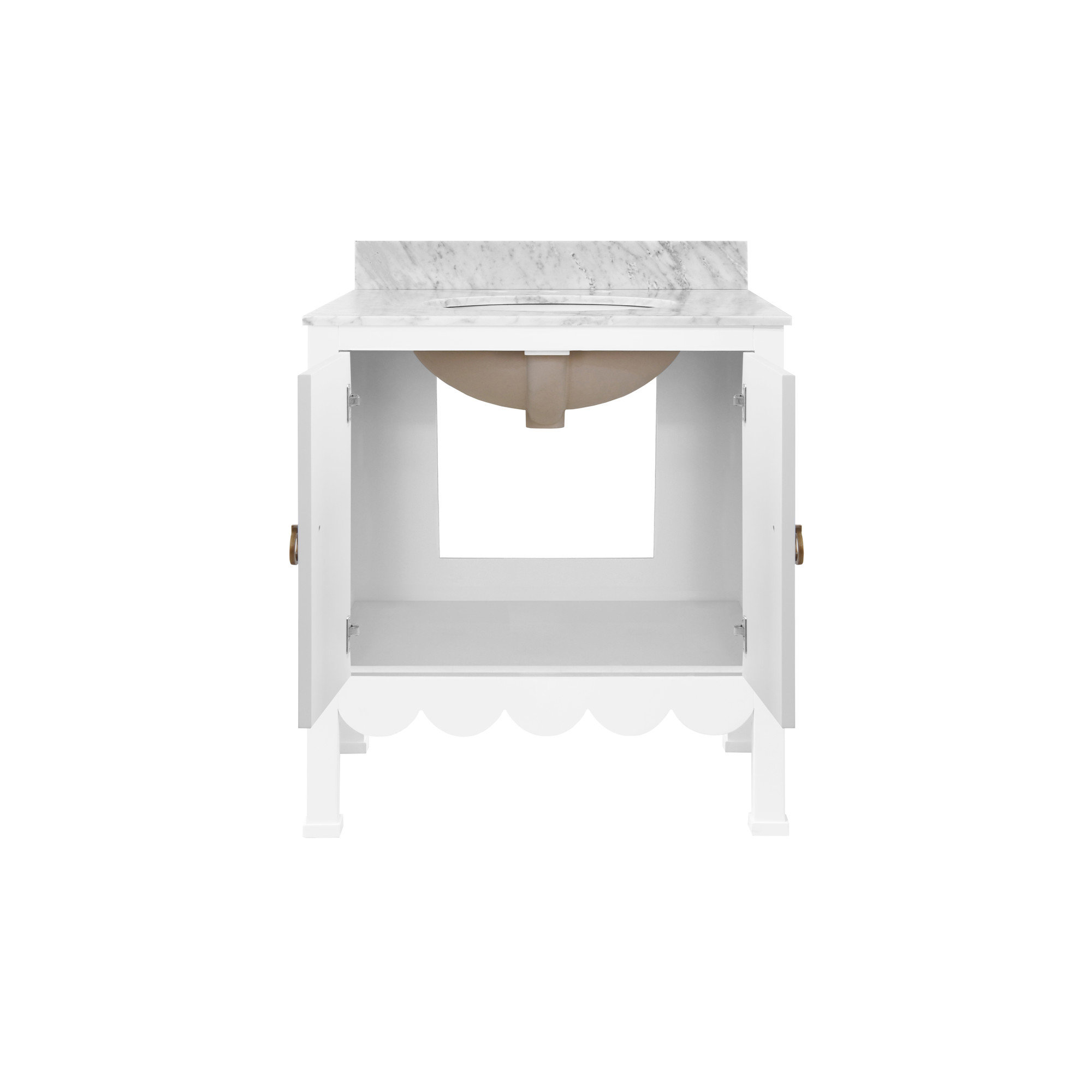 Kealey 30.5'' Single Bathroom Vanity, Matte White