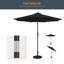 Parasol de marché éclairé 108 po Donye-917623551