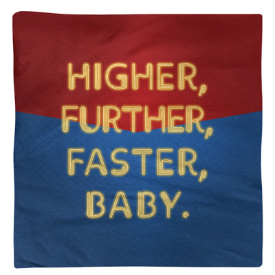 Serviette pour citation de héros féminin power
