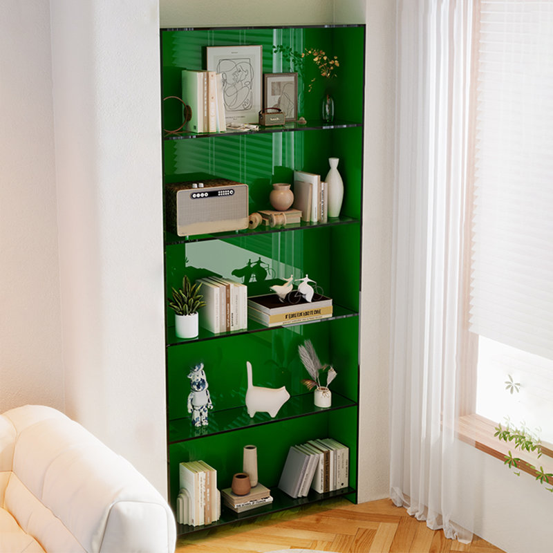 Bibliothèque en acrylique, Vert