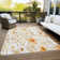 Machine Washable Indoor/Outdoor Claudian ACN1500 Ivory Rug