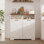 Armoire à poubelle double basculante pour poubelle 20 gallons Caffey