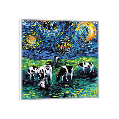 Reproduction d’art, "Starry Starry pâturage" par AJA
