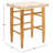 Kazbah Upholstered Counter Stool with Solid Wood Frame
