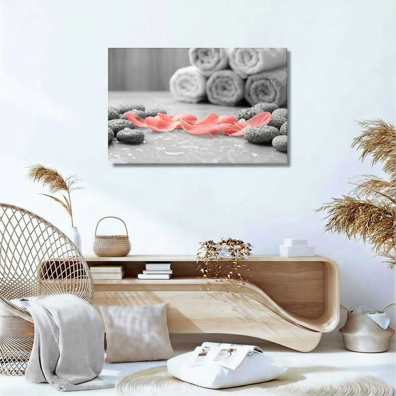Spa Serenity, reproduction d'art sur toile, ensemble de 1, Toile tendue, H 24 po x l 36 po