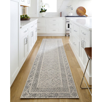 Calvo Light Beige/Charcoal Area Rug