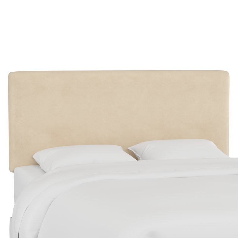Eisley Upholstered Headboard, Full, Classic Pearl Performance Velvet