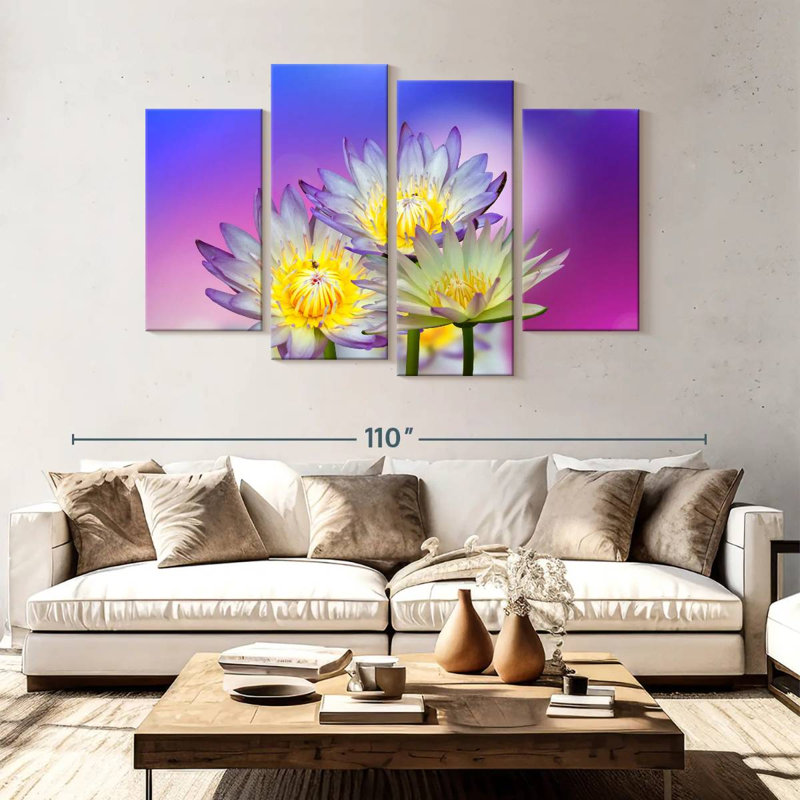 Harnek fleurs de lotus mauves