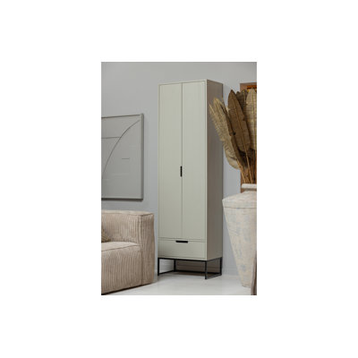 Silas 2 Door Solid Wood Wardrobe