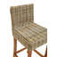 Counter Stool with Solid Wood Frame