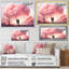 «Pink romantique couple love dream», art mural paysage romantique pour le salon-1121565469-1121565464