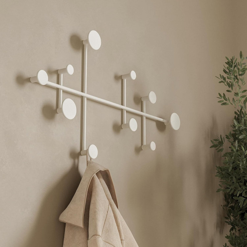 Armoire murale, porte-manteau au design minimaliste originaire de Berlin, porte-manteau/crochets muraux modernes en métal
