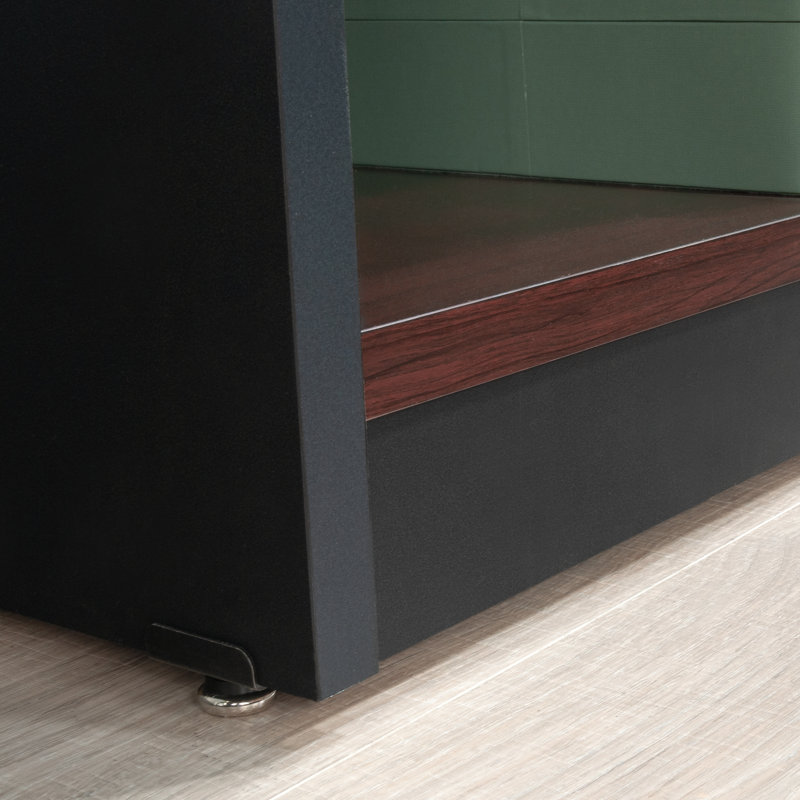 Classic Cherry Adjustable 5-Shelf Library Bookcase
