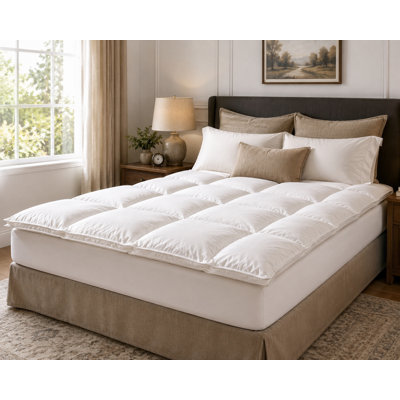 Surmatelas en duvet d'oie 2,5 po