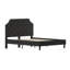 Base de lit plateforme tapissier arquée avec capitonnage Aluino - Aucun sommier tapissier requis-28940814-28940809