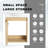 Magdalyn 15.93'' Single Bathroom Vanity with Resin Top