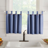 Irmlinde Cotton Tailored 30'' W Kitchen Curtain