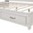 Wooden Daybed with 3 Storage Drawers, Upper Soft Board, shelf, and a set of Sockets and USB Ports-97691159-123252412