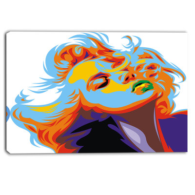 " Blonde Girl Art Vector "